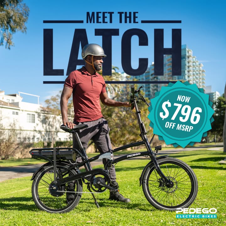 Pedego - Meet the Pedego Latch — your perfect sidekick for summer ...