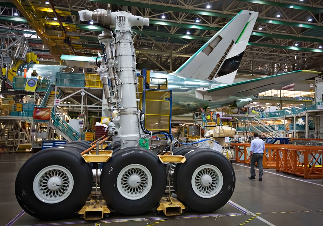 The Pilot - ️ Boeing 747 Main Landing Gear – Built to Carry Giants Ever ...