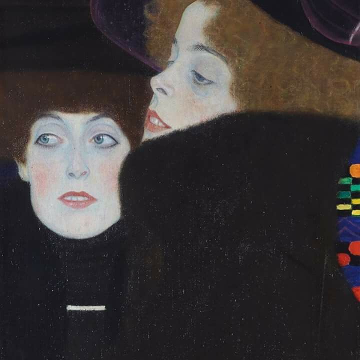 Gustav Klimt - friends I (the sisters) 1907