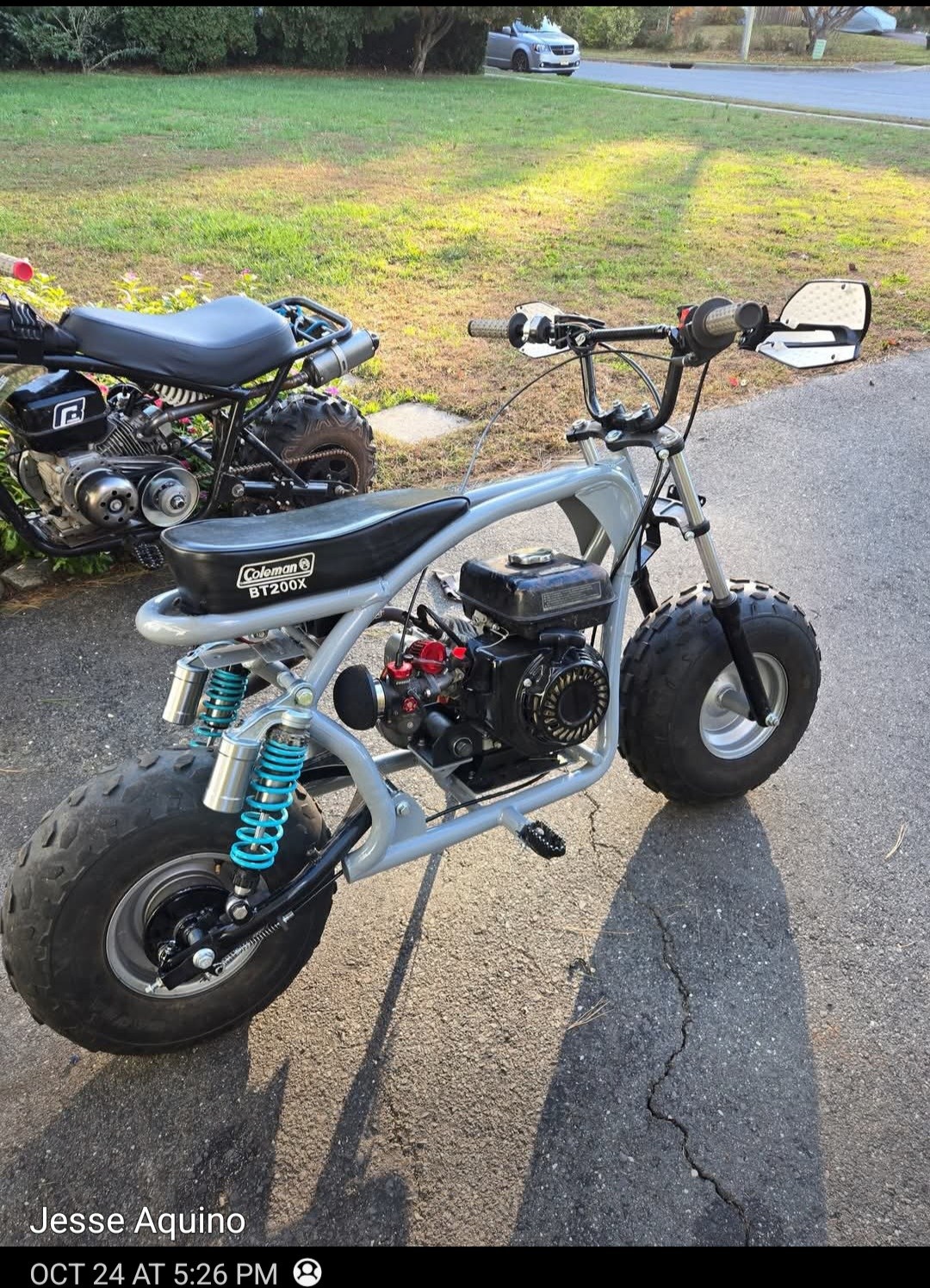 coleman mini bike extended swing arm 4in 7/8in Frame Extension Kit for CT100U CT200U Are you searching for a way to enhance your Mega Moto 212 Minibike experience Coleman B200RSV Rear Suspension Lift