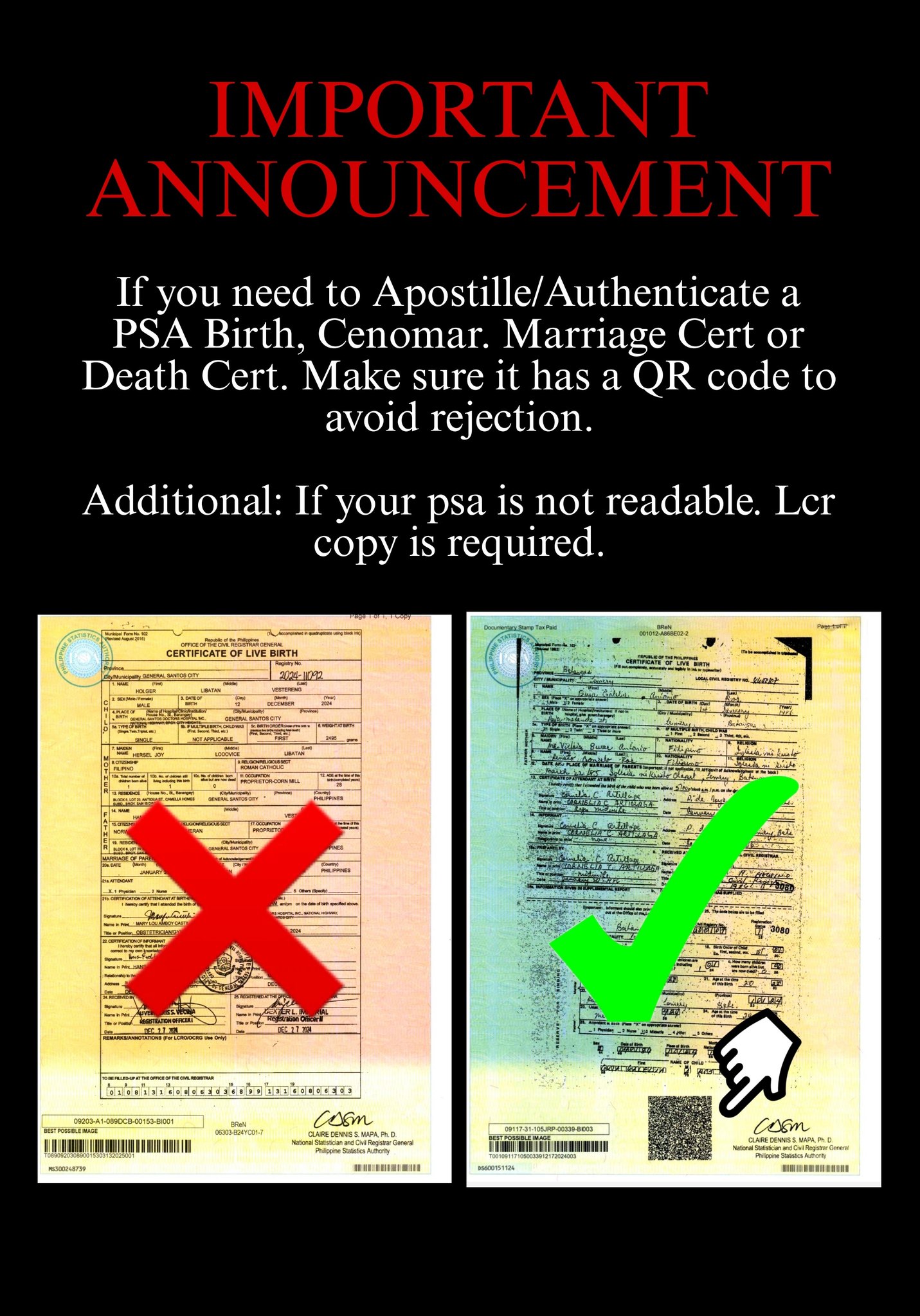 DFA AUTHENTICATION (Red Ribbon, Apostille) | Facebook