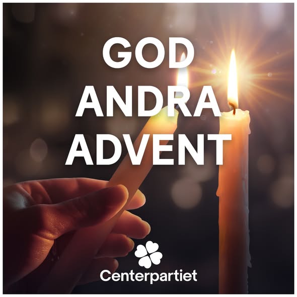 Centerpartiet - God andra advent! 🕯️🍀 Andra-advents ljus får ...