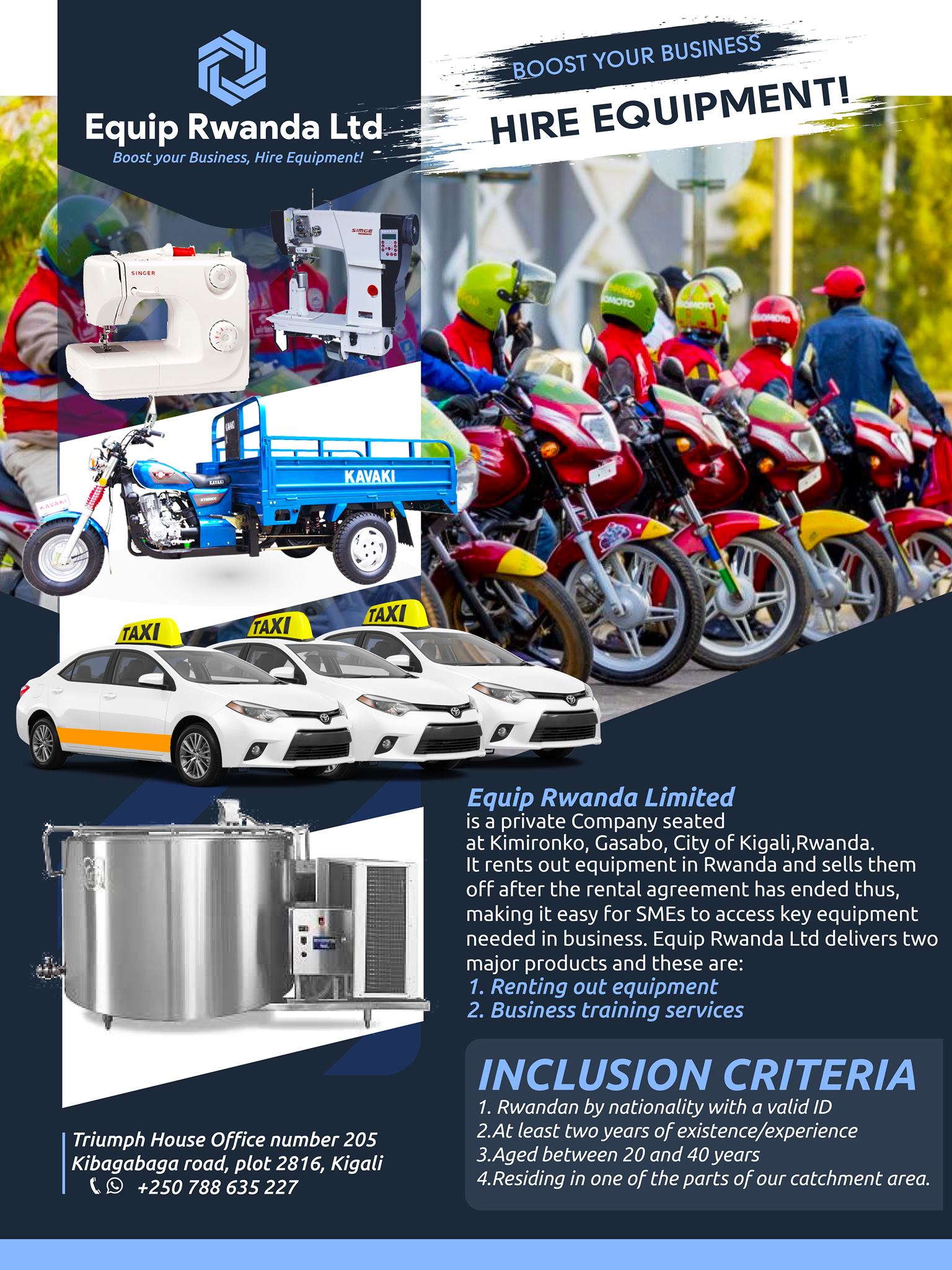 Equip rwanda ltd | Kigali