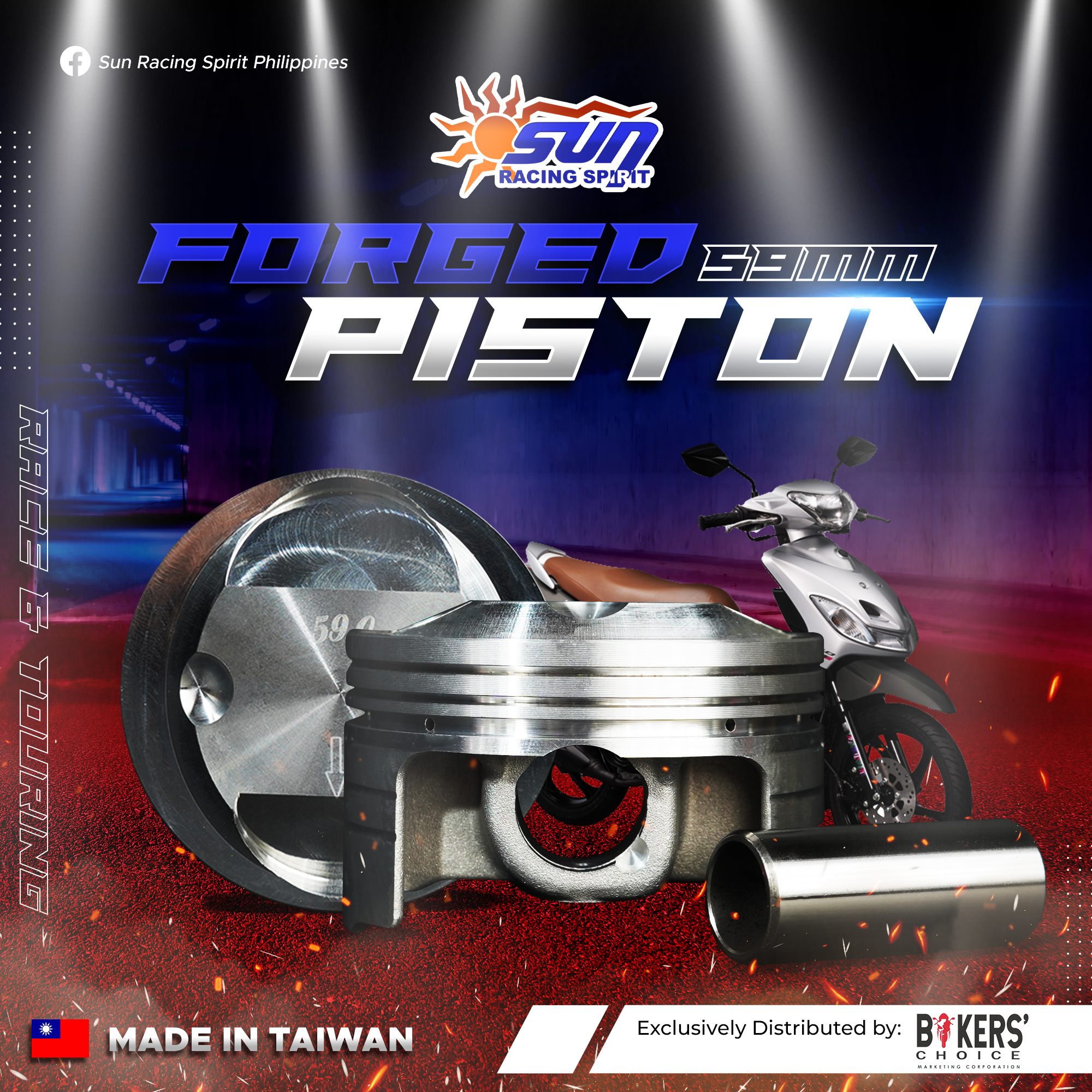 A forged piston is... - Sun Racing Spirit Philippines | Facebook