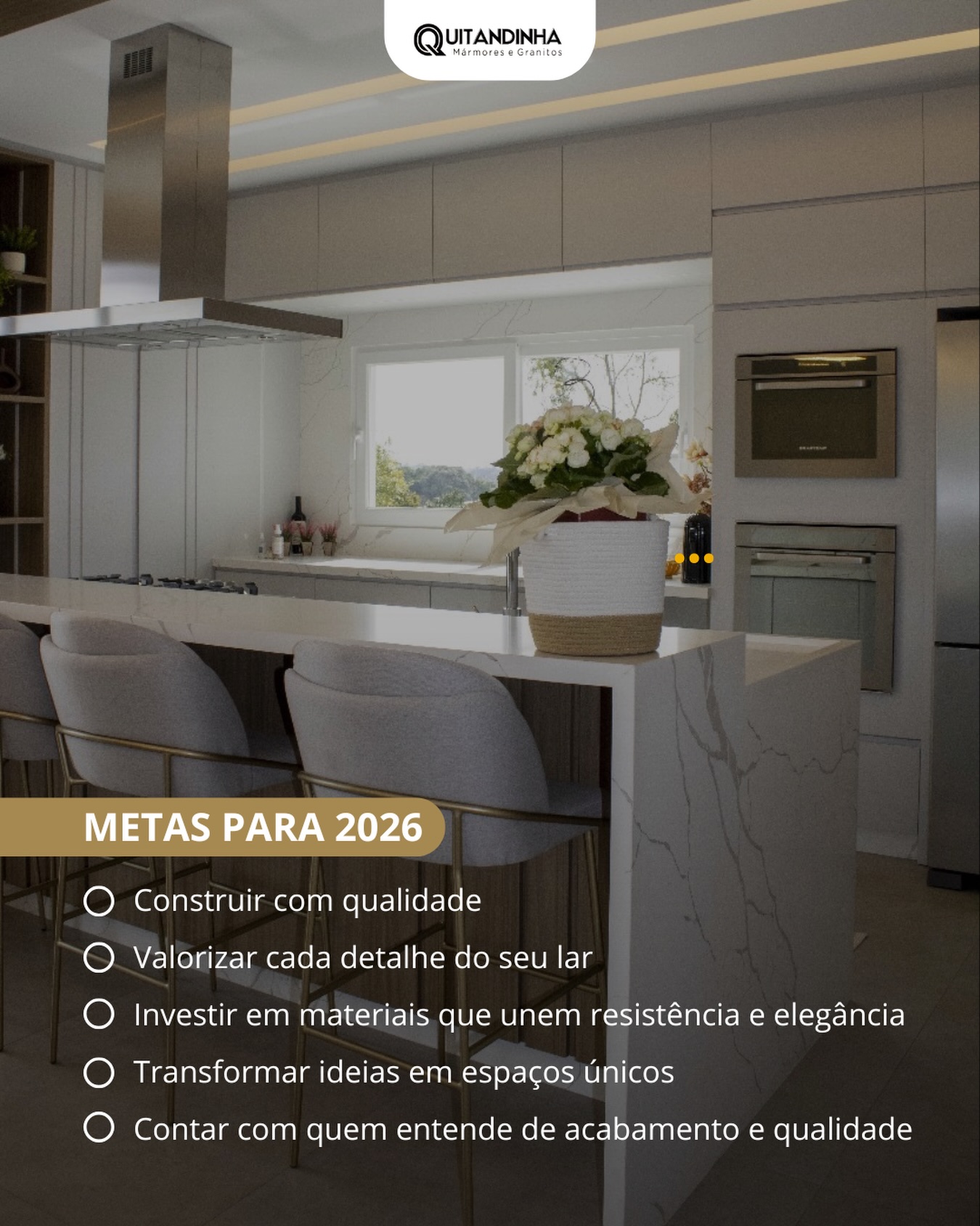 Quitandinha - 🏛️ Metas sólidas para 2026 🏛️ Assim como o mármore e o ...