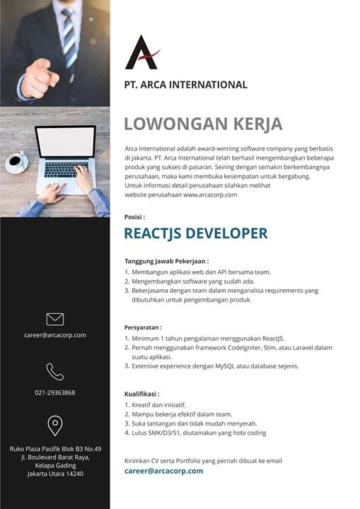 Loker Developer Programmer - Home