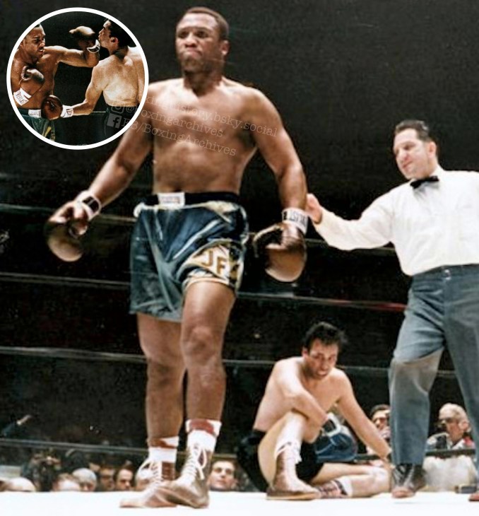 Maglietta per tifosi di boxe di Smokin' Joe Frazier New York 1971
