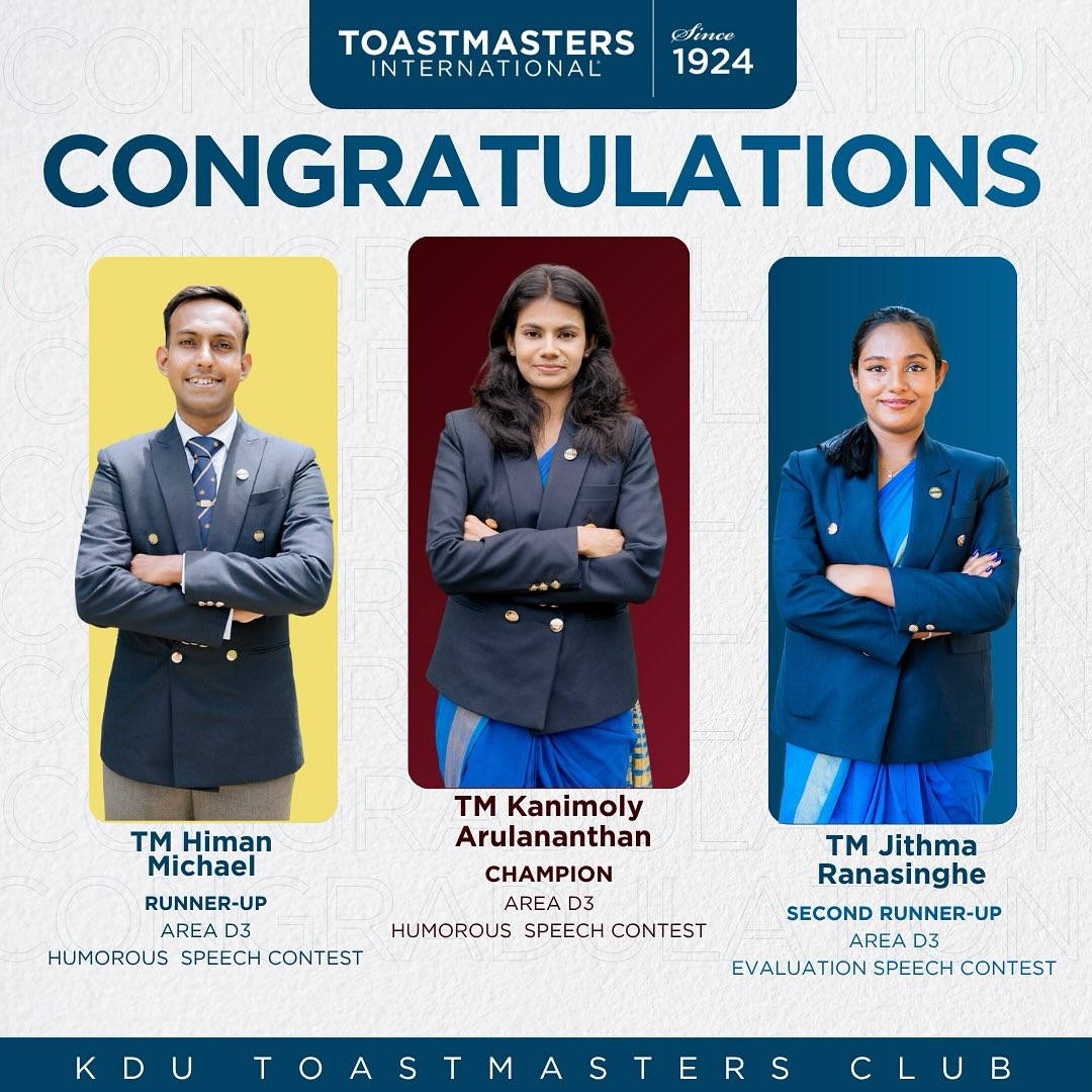 KDU Toastmasters