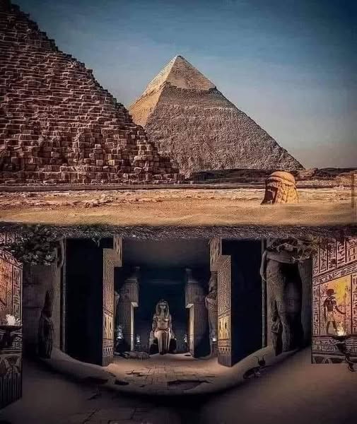 Archaeology - Explore the Pyramids of Egypt from above and below! Did ...