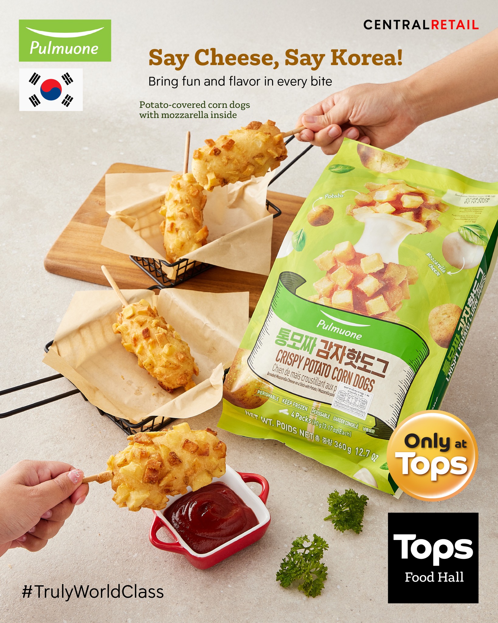 TOPS - 🌟 Crunchy outside, melty cheese inside! Experience the ultimate ...