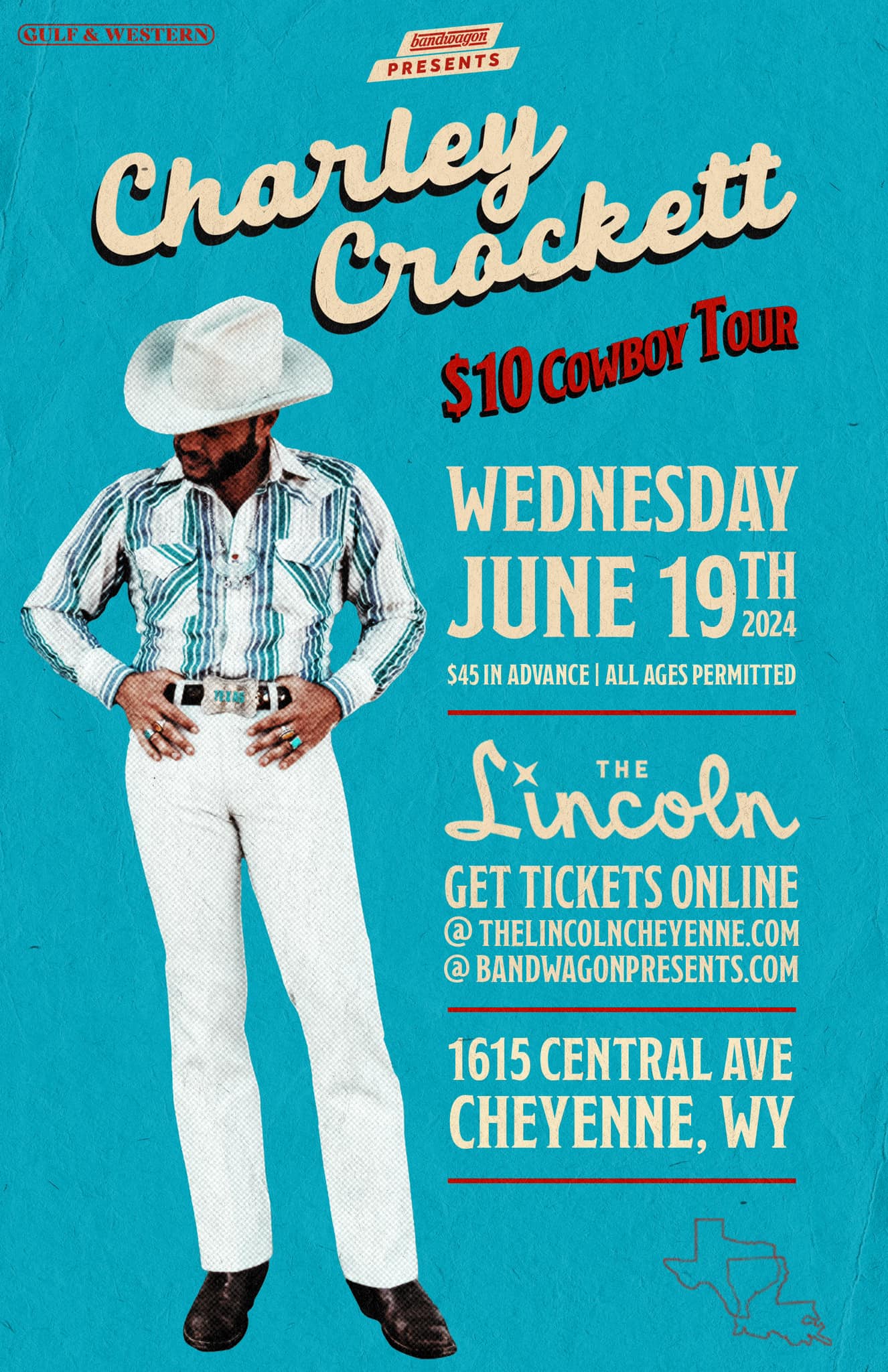 JUST ANNOUNCED! 🚨 The Crooner & The Cowboy: Leon Bridges with