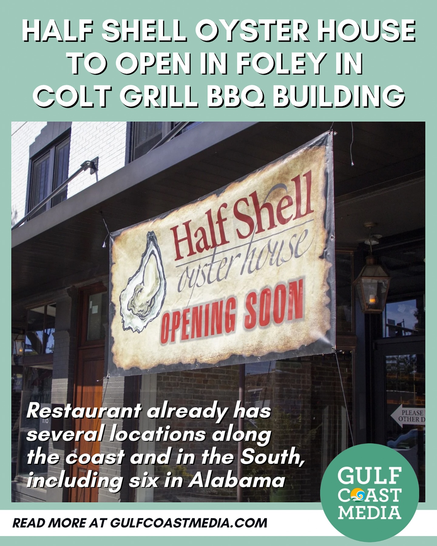 Gulf - 🍽️🦪🏠BREAKING: Half Shell Oyster House is coming to downtown ...