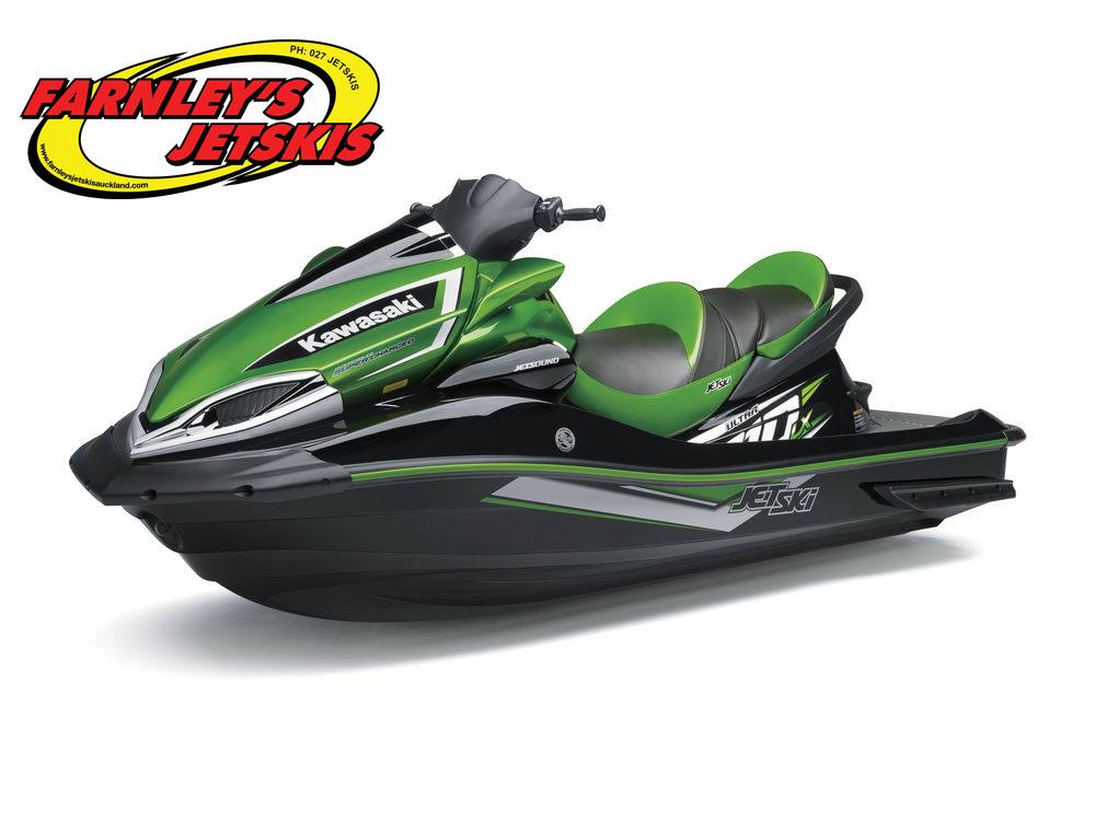 ALL NEW 2017 Kawasaki Jet ski Line Up STX-15F Black / Metallic