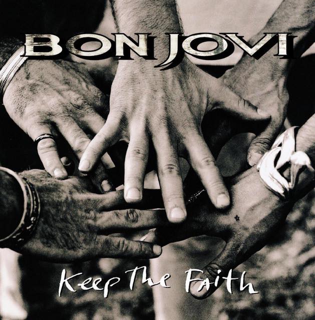 Bon Jovi's Keep the Faith album released in 1992