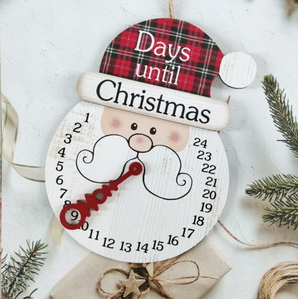 Homehedgesstore - How adorable is this Santa Countdown... | Facebook