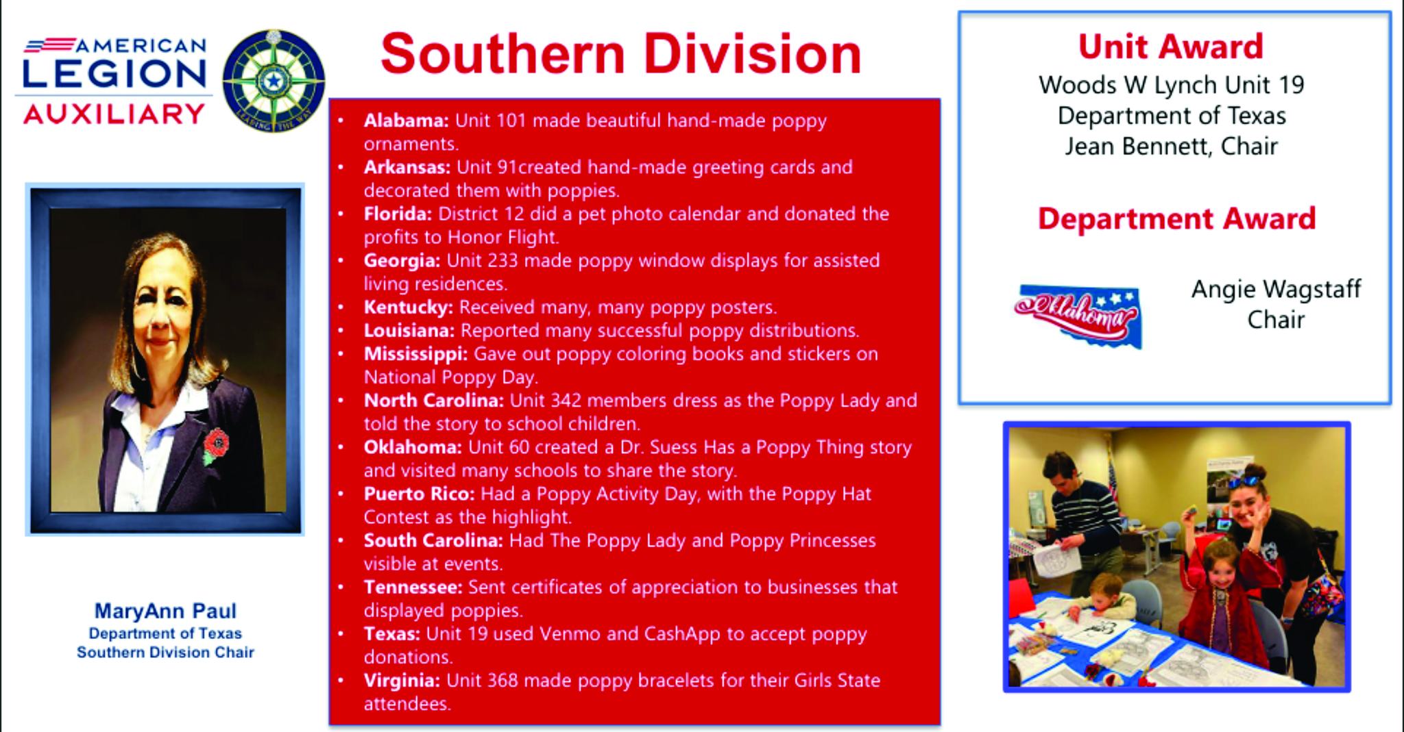 THE... - American Legion Auxiliary Department of Oklahoma | Facebook