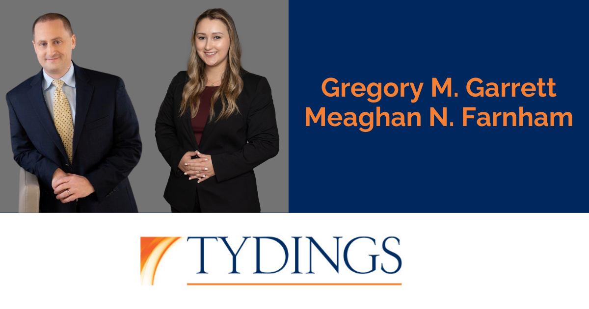 Tydings - In a recent client success story, Tydings’ lawyers Gregory ...