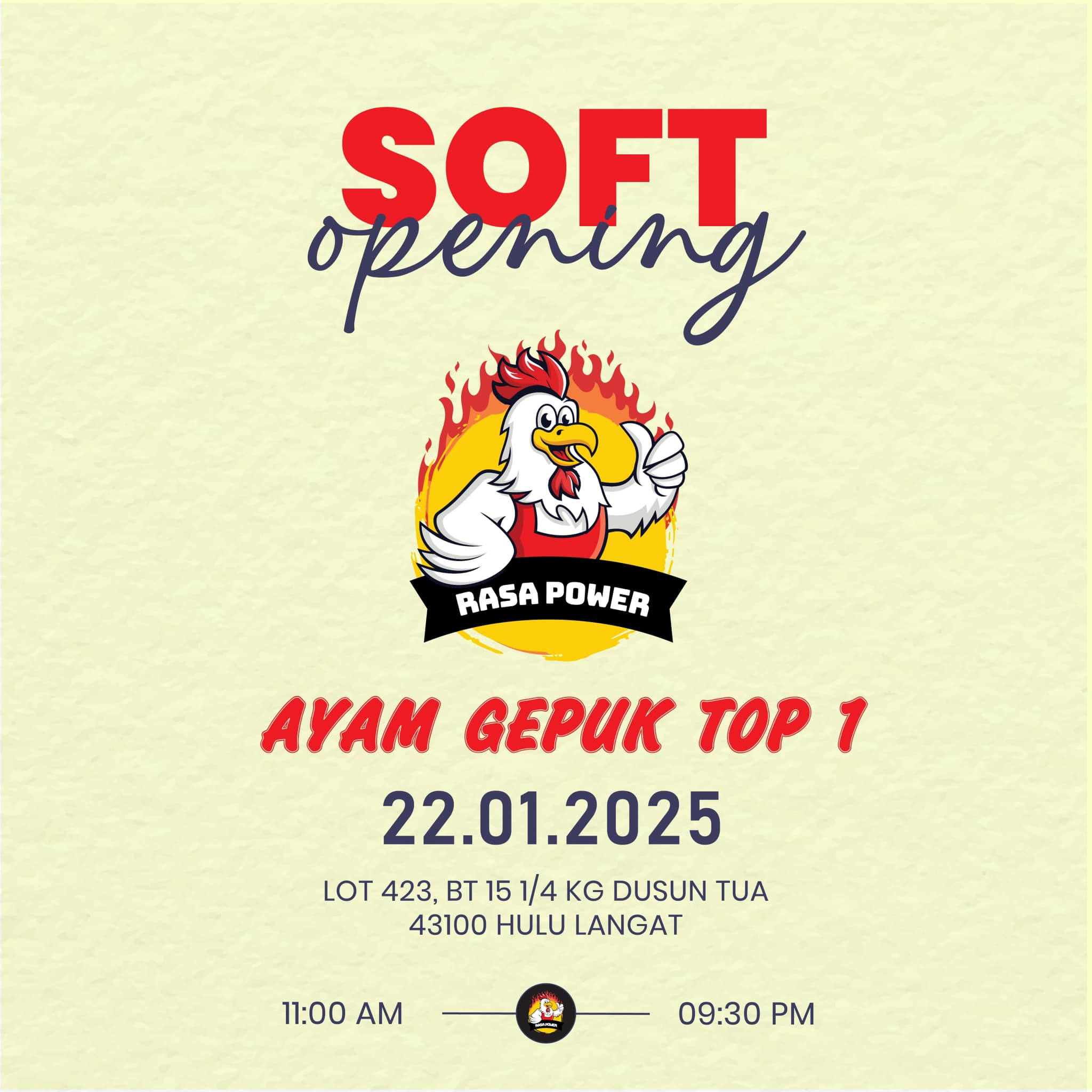 Aestea - 🎉 SOFT OPENING AYAM GEPUK TOP 1 !!🎉 Kami dengan bangga ingin ...