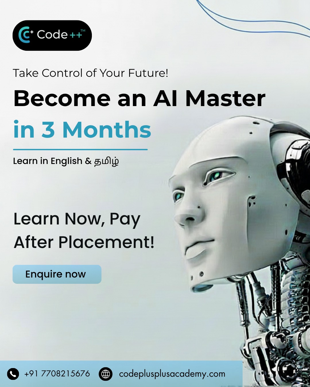 Code Plus Plus - 𝐏𝐚𝐲 𝐚𝐟𝐭𝐞𝐫 𝐩𝐥𝐚𝐜𝐞𝐦𝐞𝐧𝐭 — 𝐲𝐨𝐮𝐫 𝐜𝐚𝐫𝐞𝐞𝐫, 𝐨𝐮𝐫... | Facebook