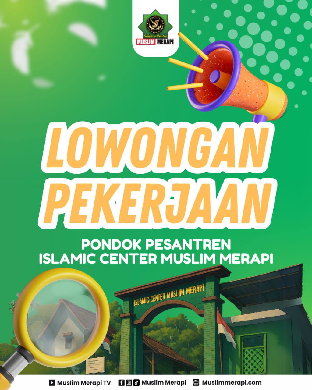 Islamic Center Muslim Merapi Boyolali | Boyolali
