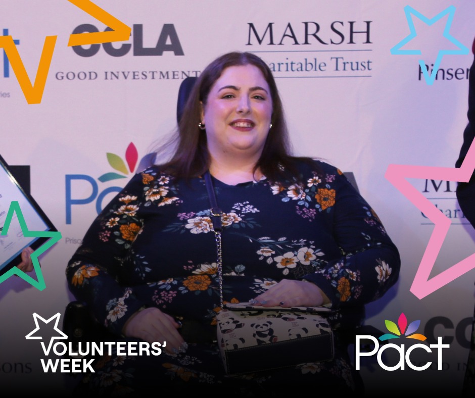 Pact - Our 2024 #Volunteer of the Year, Amy, supports people with loved ...