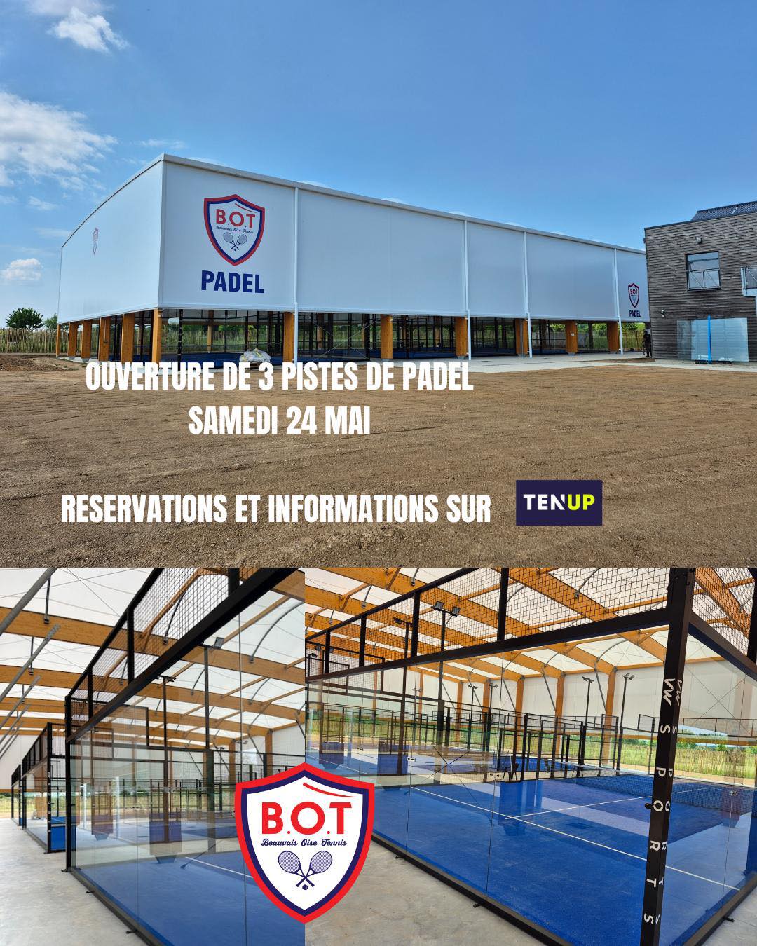 BOT - [ Padel ] Padels du BOT 🎾 C’est parti pour une nouvelle aventure ...