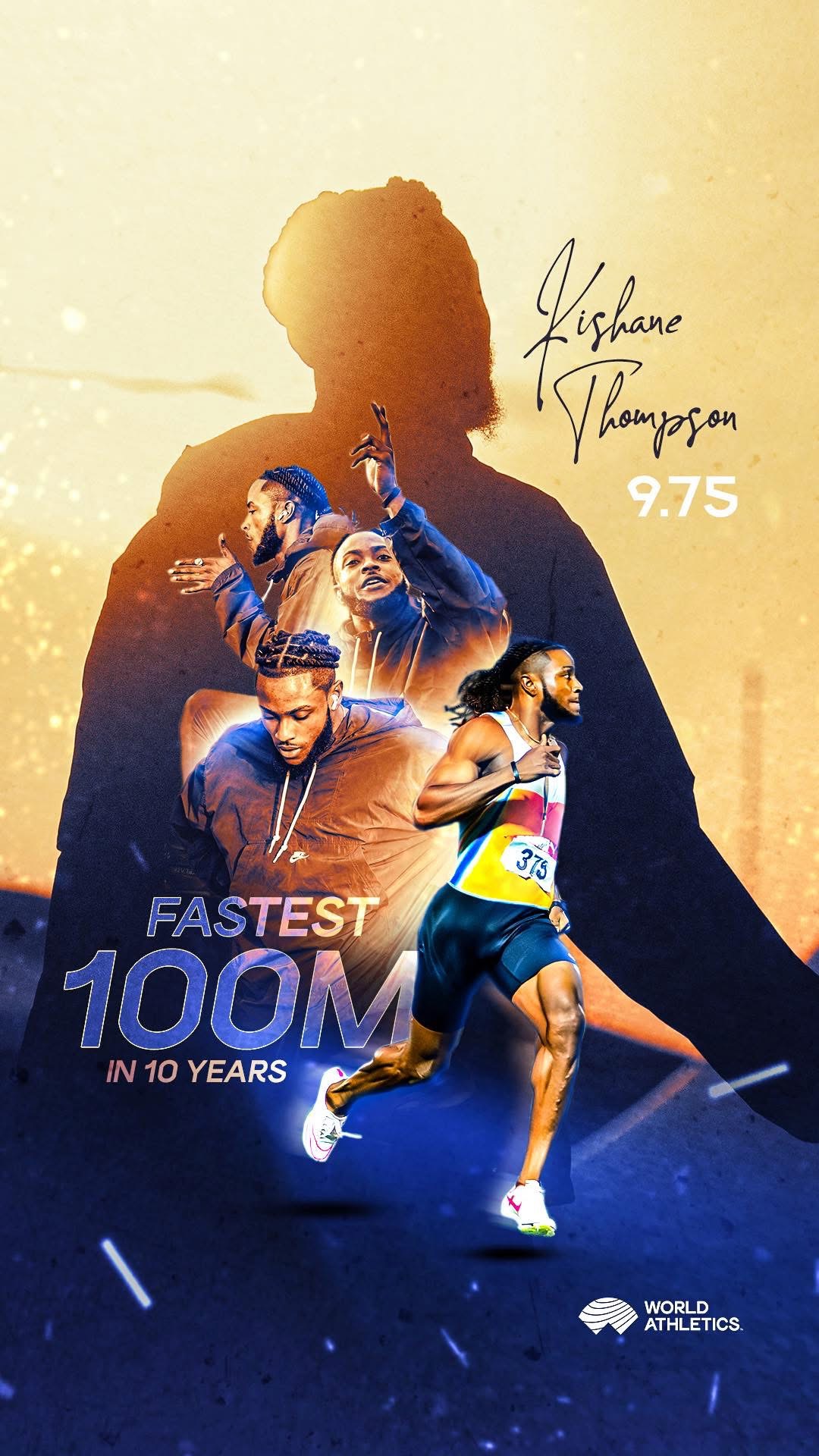 Just - 🚨 THE FASTEST MAN IN THE LAST 10 YEARS SINCE BOLT 🚀 🇯🇲 Kishane ...