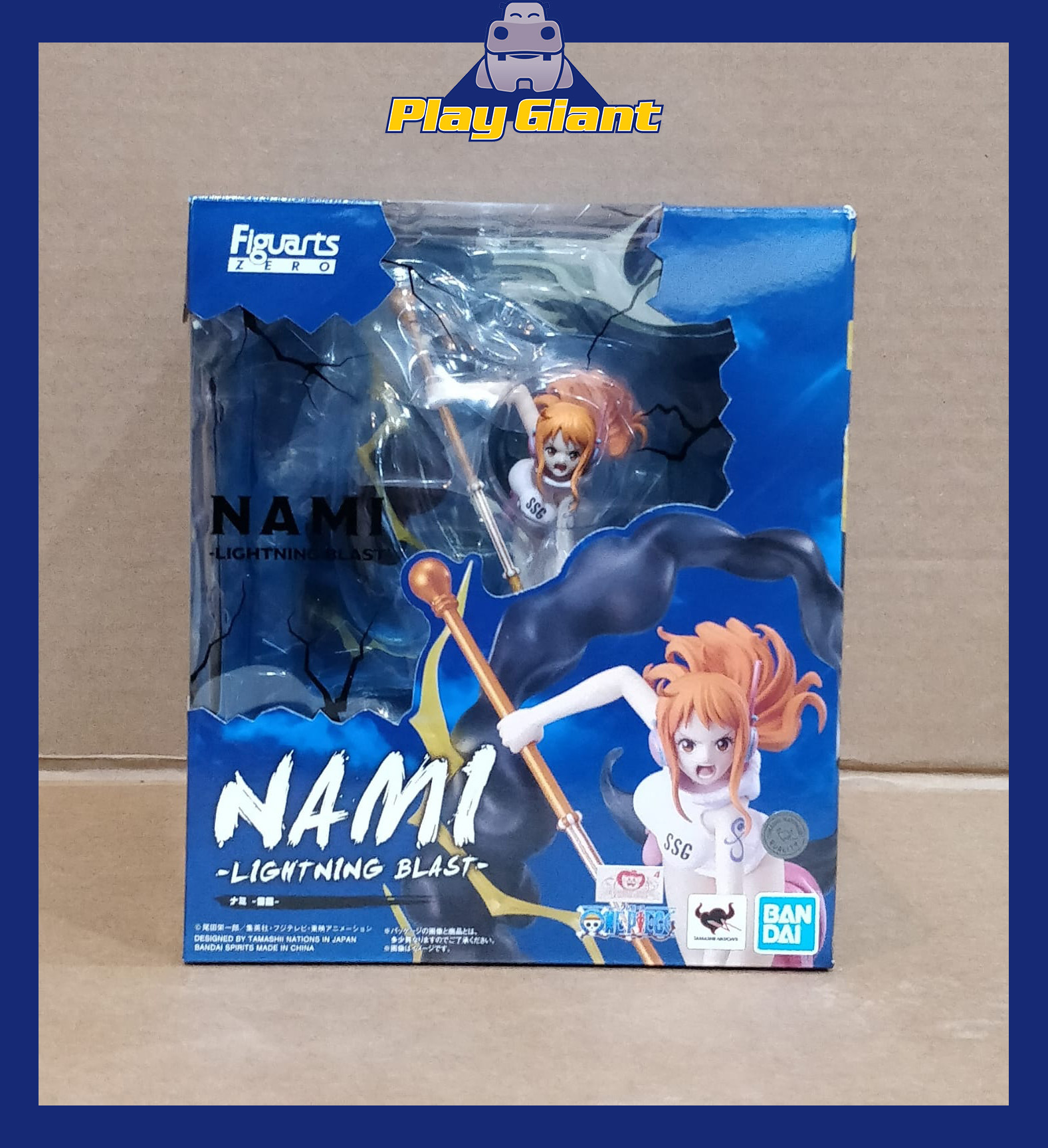 New Arrival! Figuarts Zero Extra Battle Nami Lightning Blast (One 