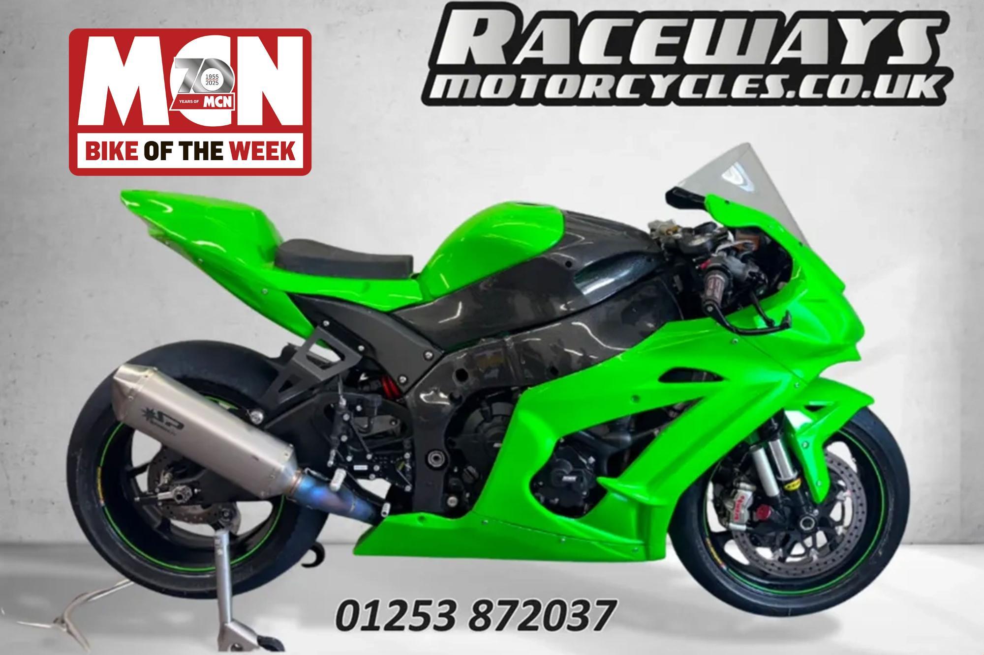A whole lot of green, this week's bike of the week is this