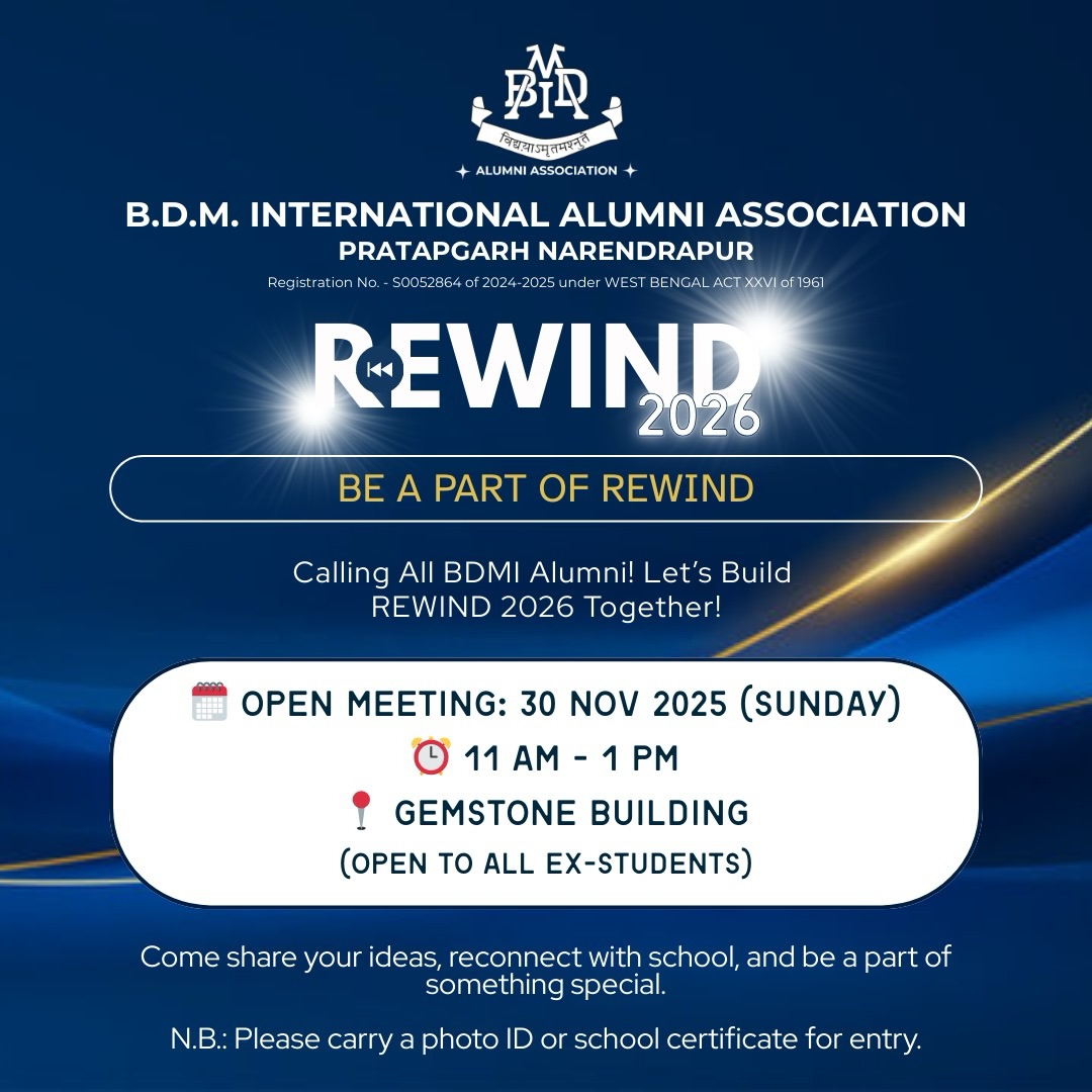 🔥 Calling All BDMI... - BDMI Alumni Association (Official) | Facebook