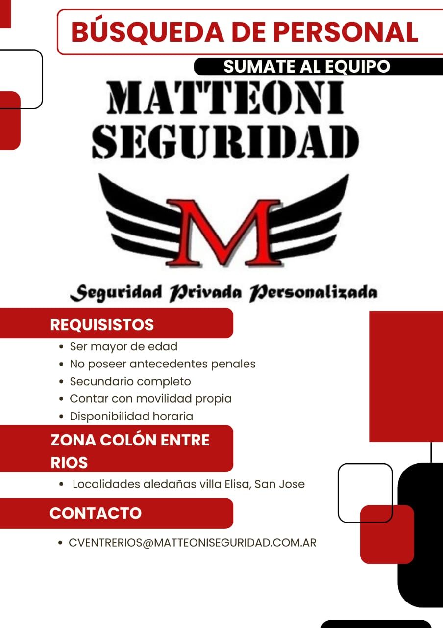 Matteoni y Cía SRL | Colón