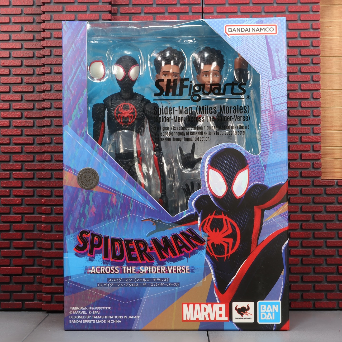 Tamashii Nations S.H.Figuarts Marvel SPIDER-MAN (Miles Morales 