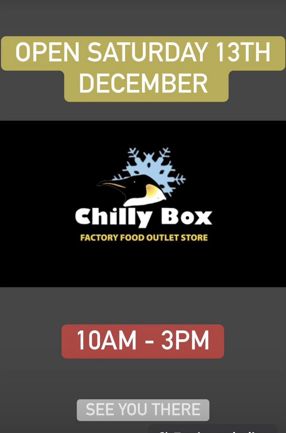 Chilly Box Factory Food Outlet Store | Palmerston North