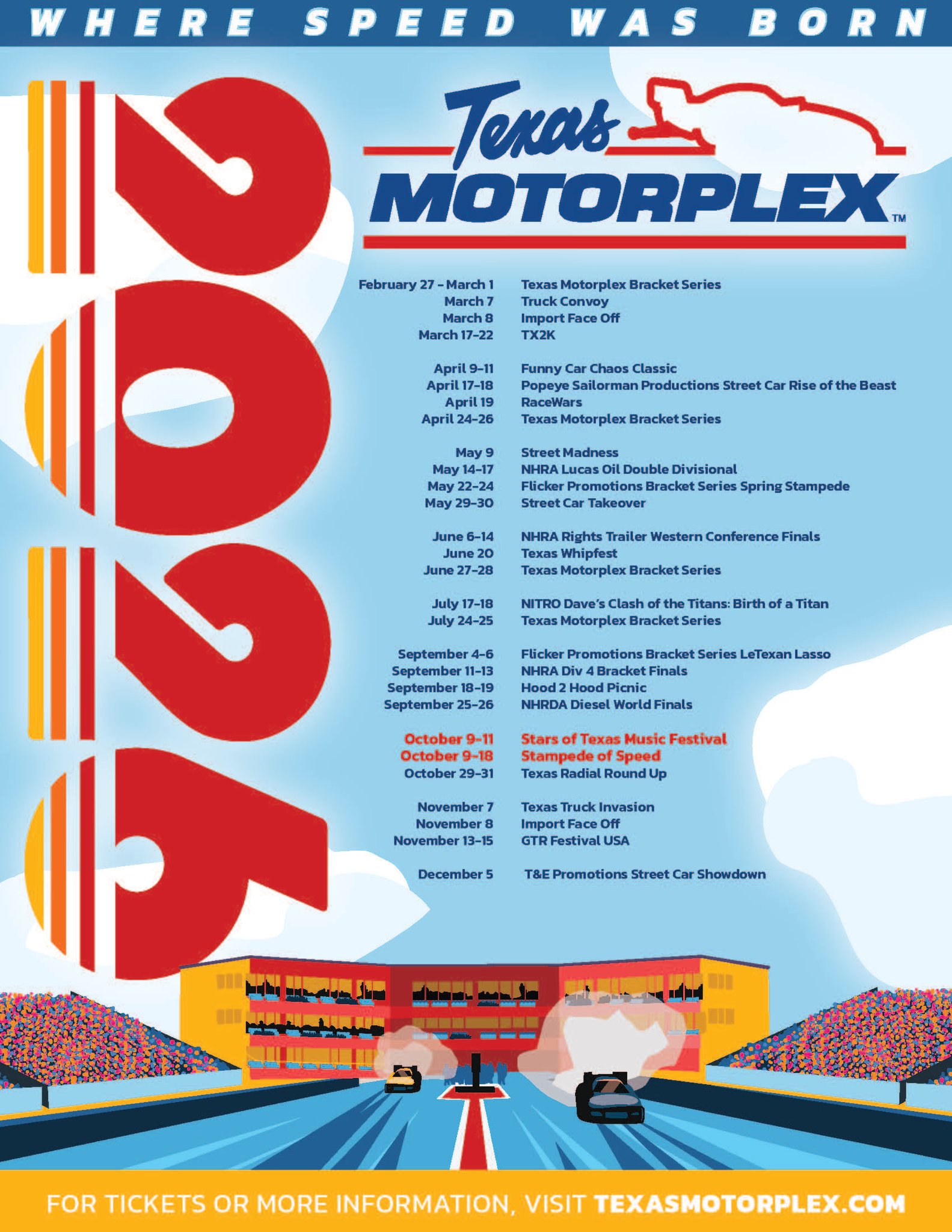 Racing - Diverse, Family Friendly Events Fill 2026 Texas Motorplex ...