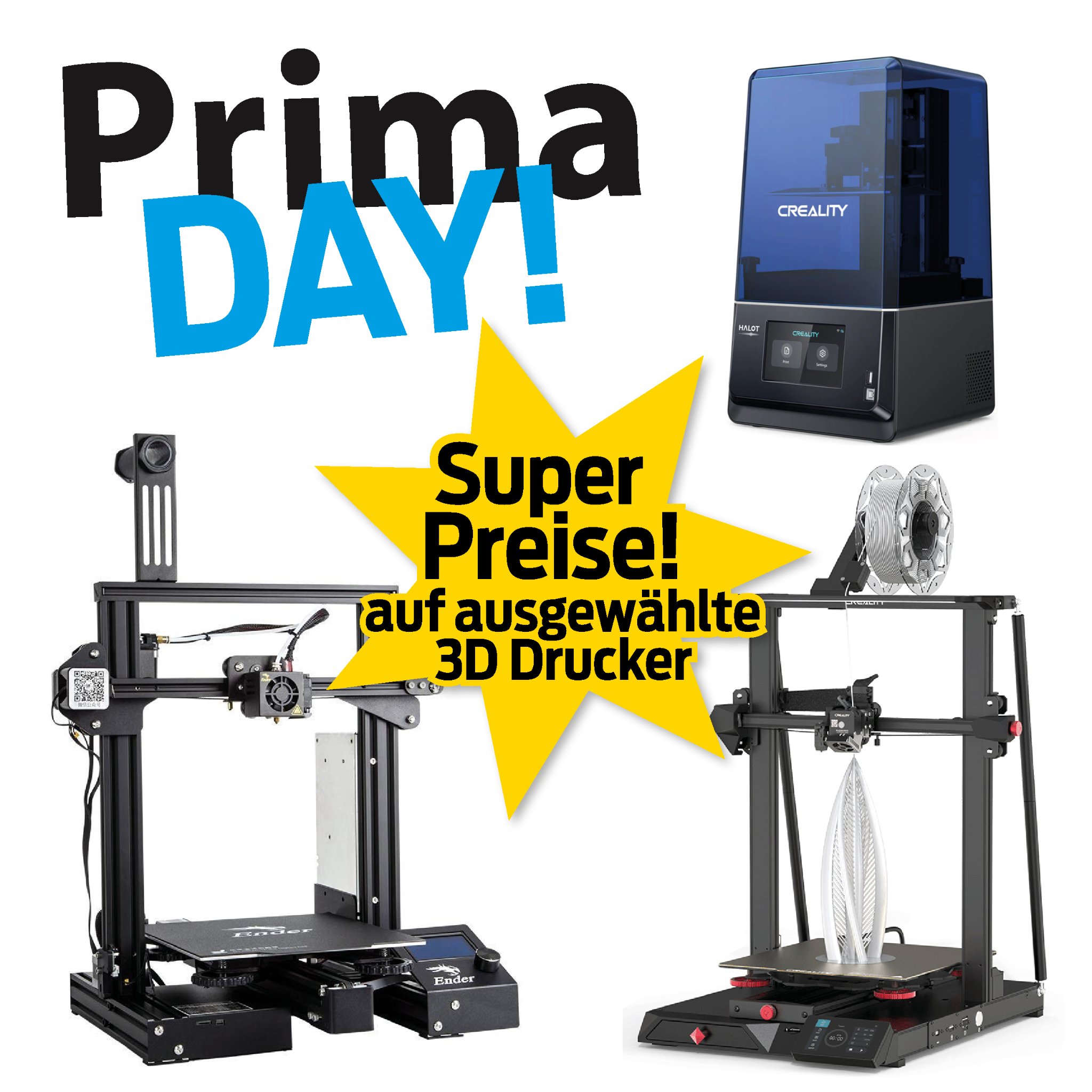 🔥Creality Flash Sale: Sei schnell... - 3D Prima Deutschland | Facebook
