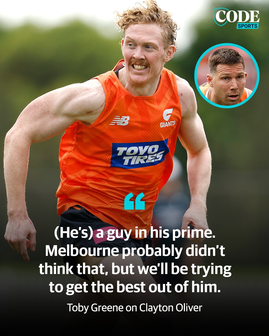 Giants captain Toby Greene believes... - Herald Sun Sport | Facebook
