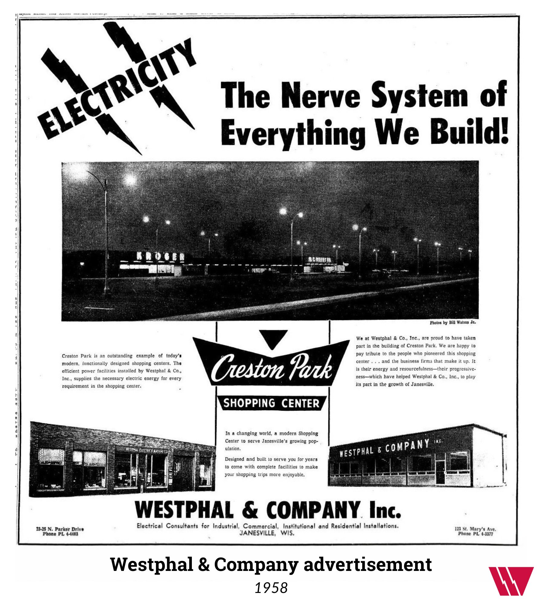 Westphal - 📸 A look back to 1958—when this ad highlighted our ...