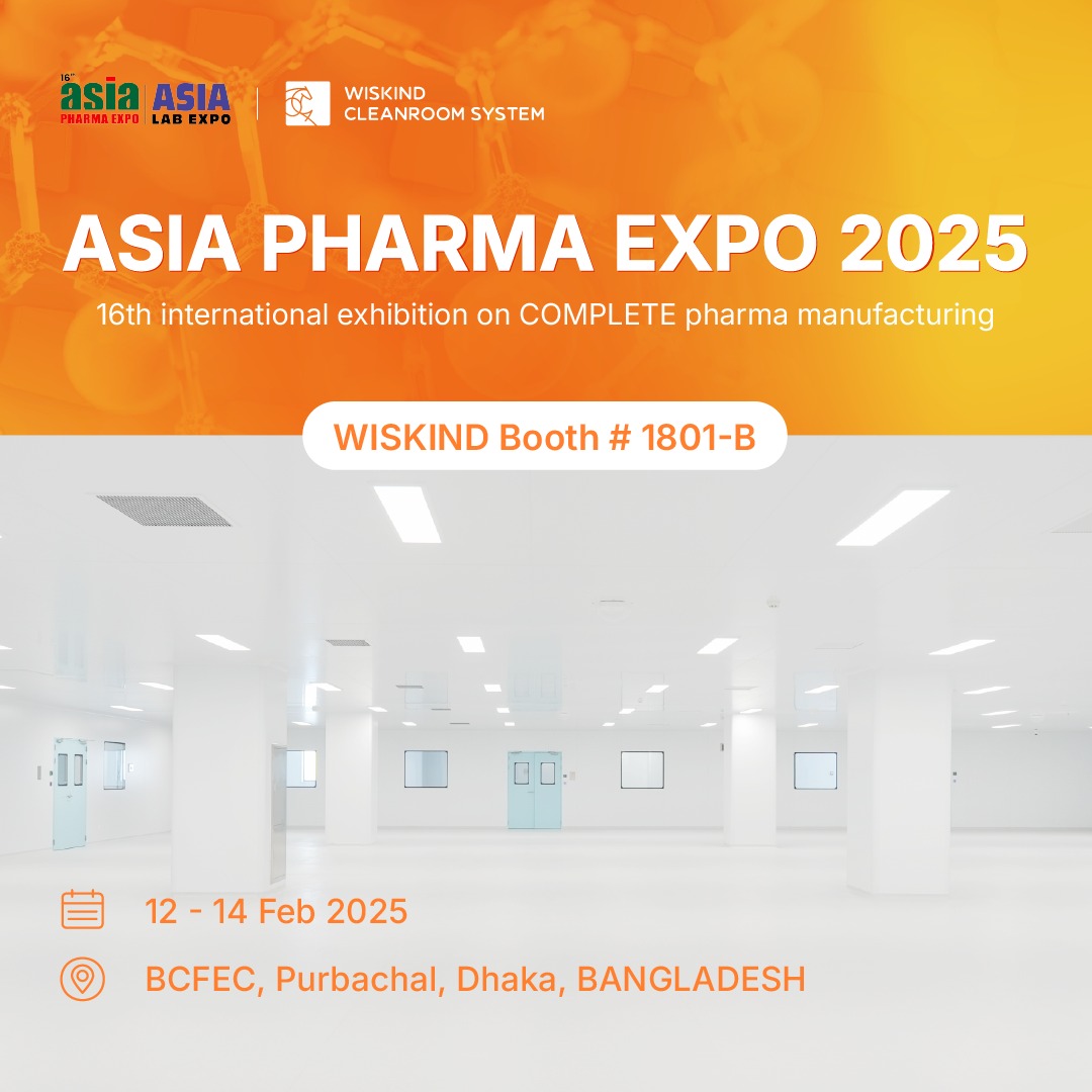 🚀 Join Us at the Asia Pharma... - Wiskind Cleanroom System