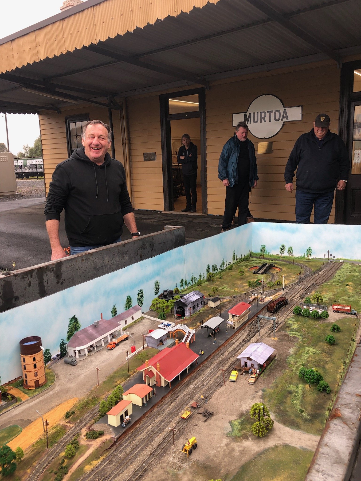 Murtoa - A wonderful new addition to the Murtoa Railway Station display ...