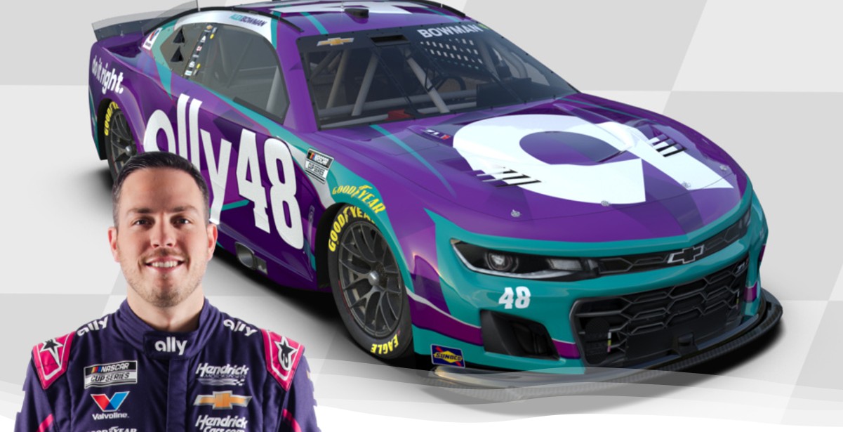 Racing - Get a first look at Alex Bowman's No. 48 Ally Chevrolet for ...