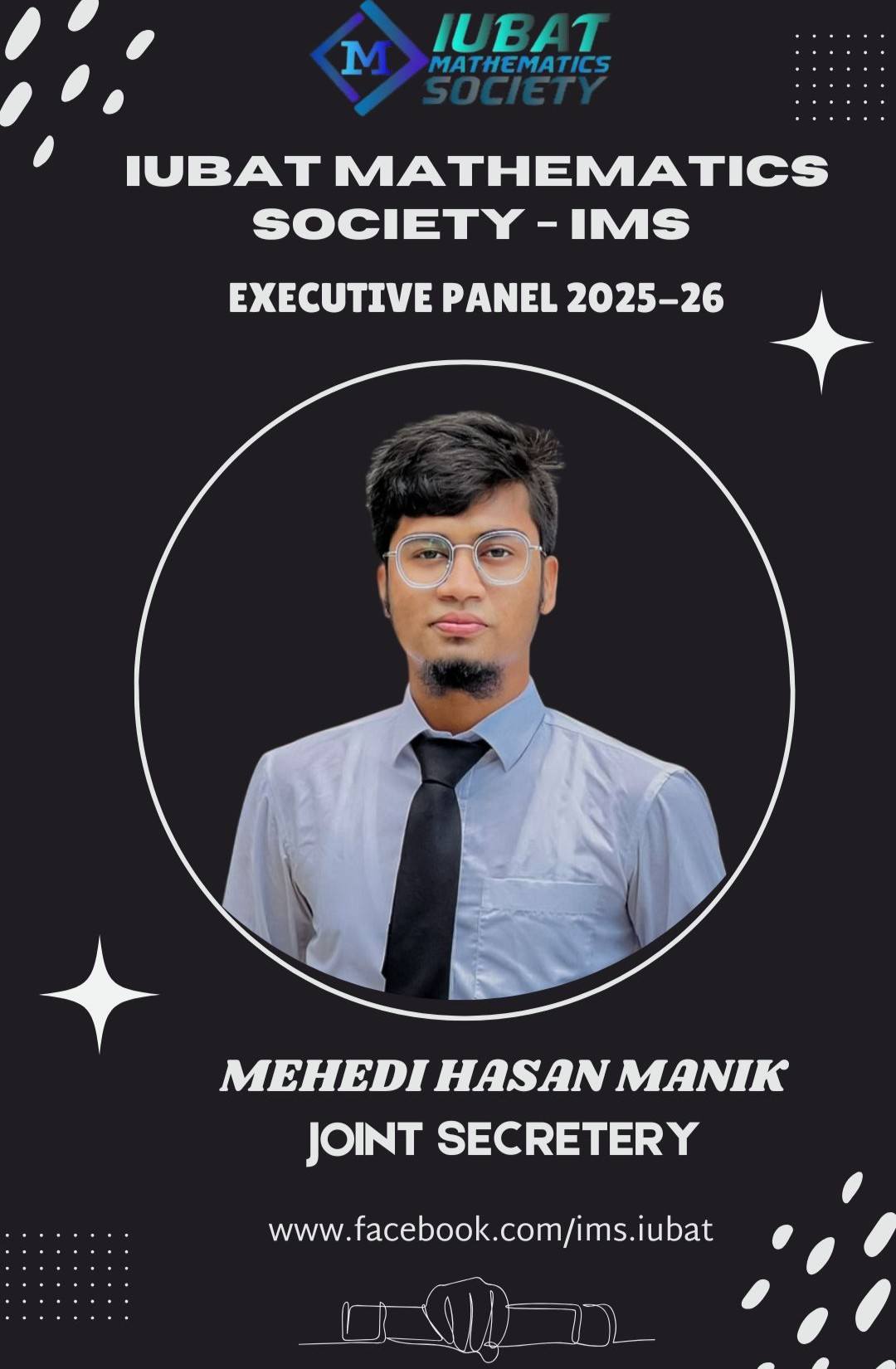 IUBAT Mathematics... - IUBAT Mathematics Society - IMS
