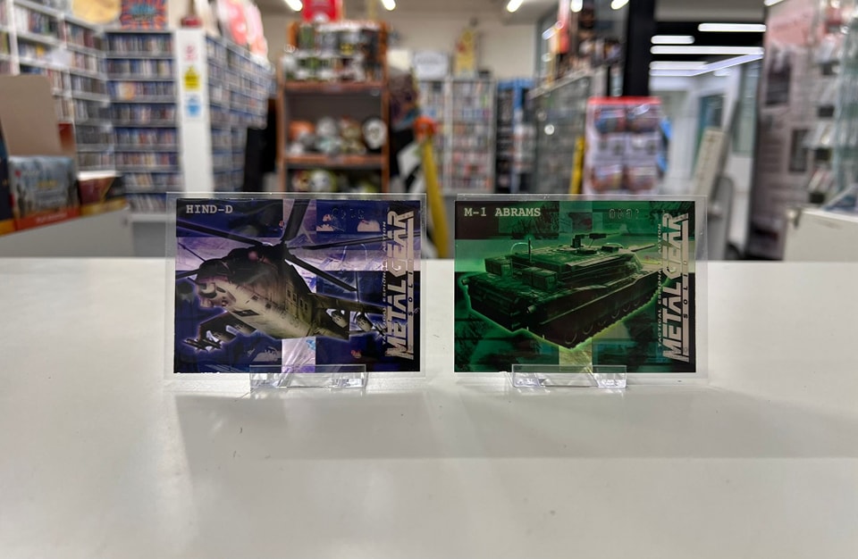 Completing metal gear solid trading card set