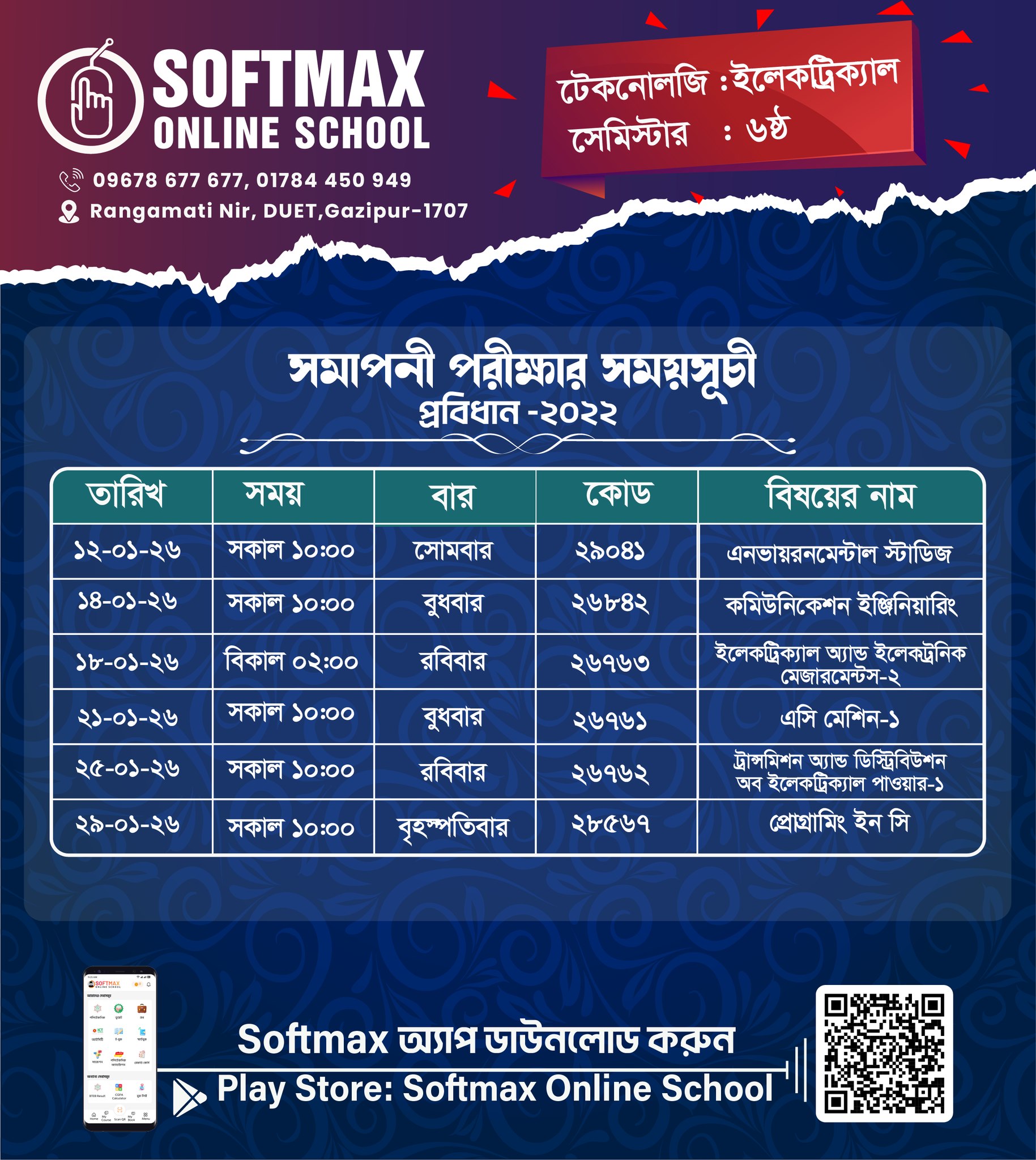Softmax... - Softmax Online School - ইঞ্জিনিয়ারিং স্কুল
