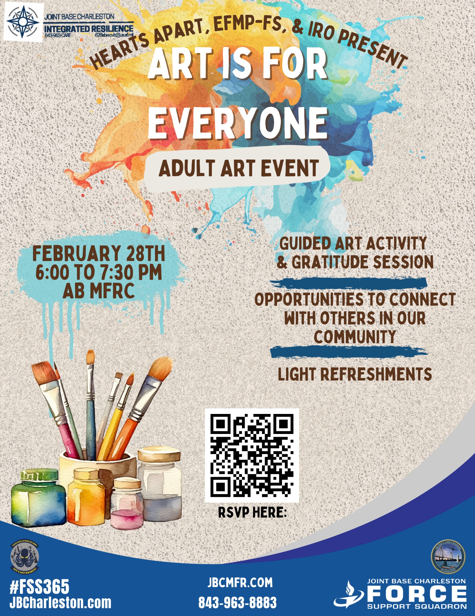 Joint - 🎨 Adult Art Night: Create, Connect & Reflect! 🎨 Tap into your ...