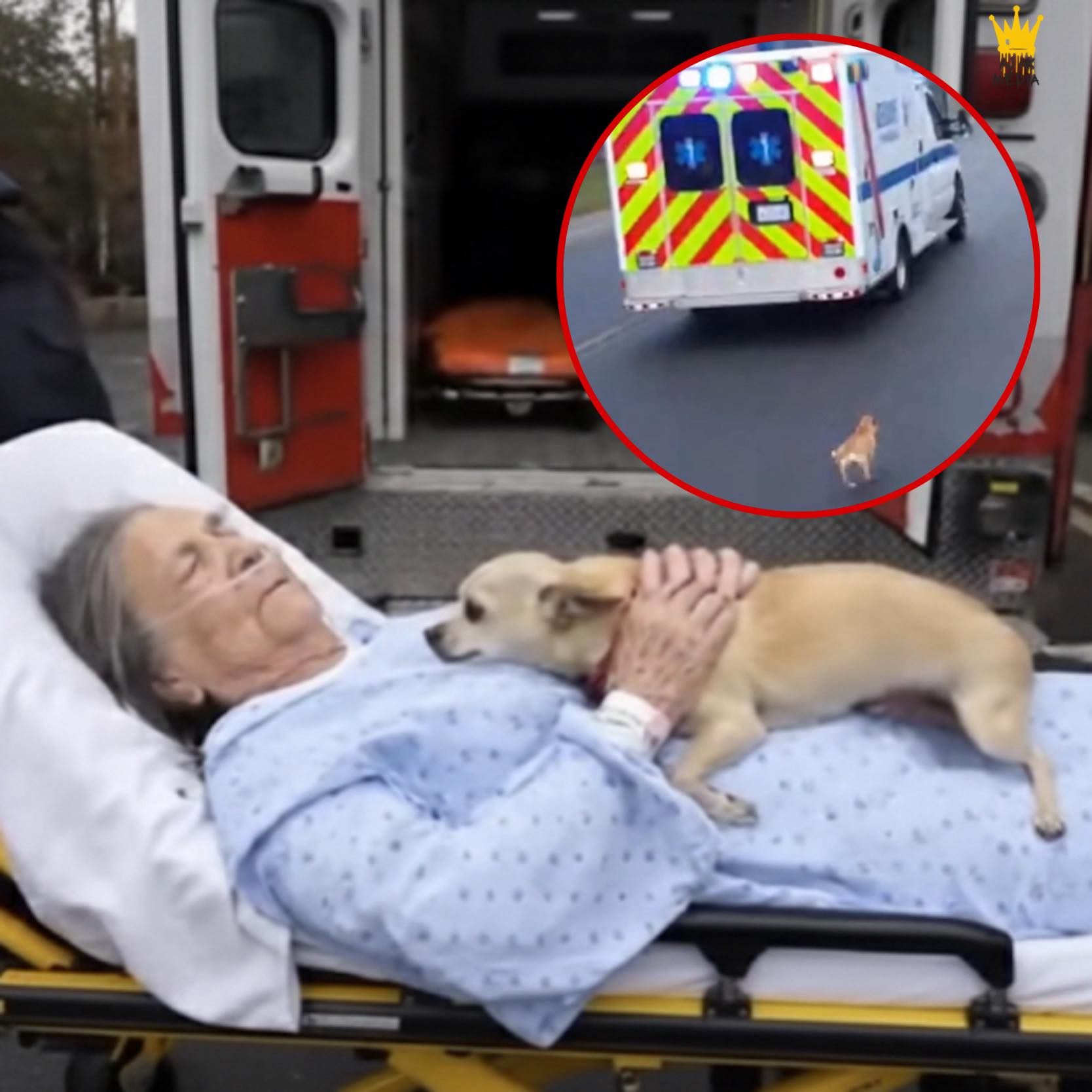 StoryTime - Dog chases ambulance after elderly owner. When 87-year-old ...