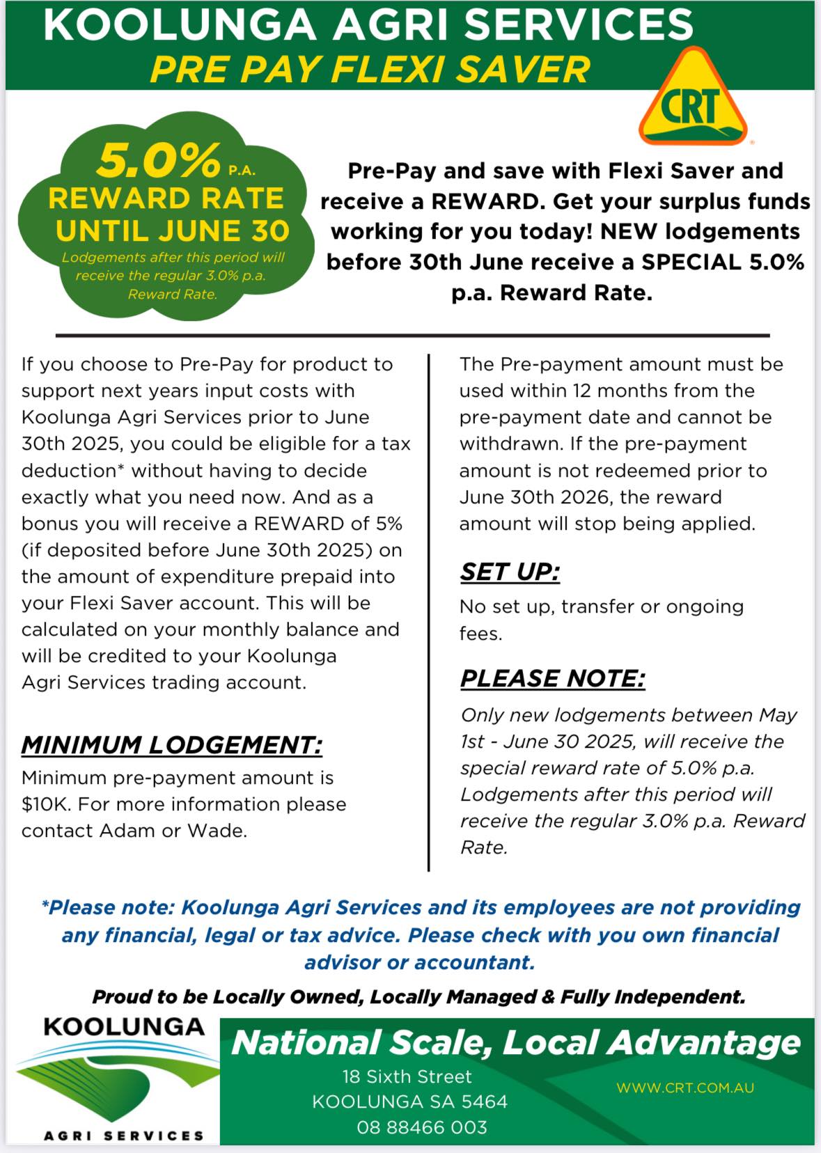 Koolunga Agri Services | Koolunga SA