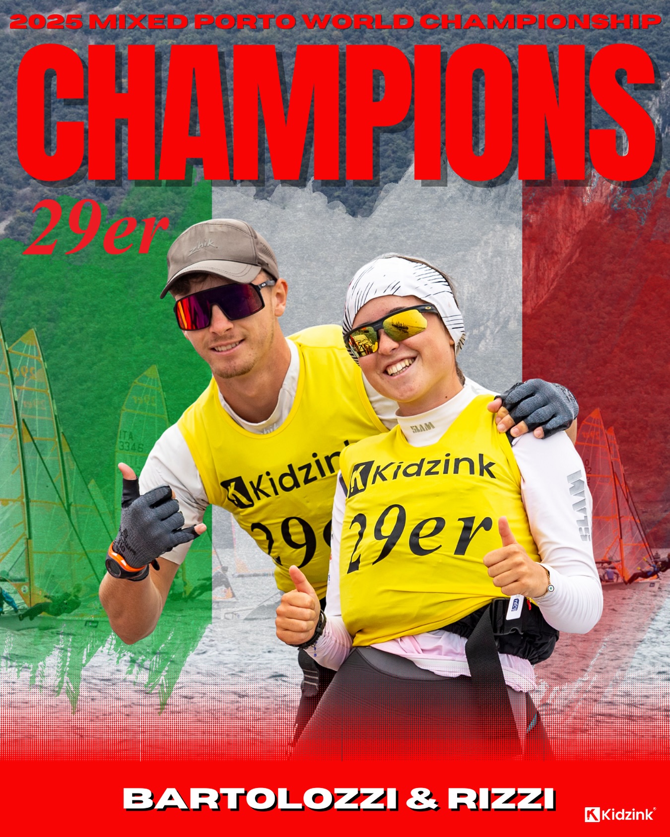 Int - 🇮🇹🏆 29er Mixed World Champions! Giulia Bartolozzi & Pietro Rizzi ...