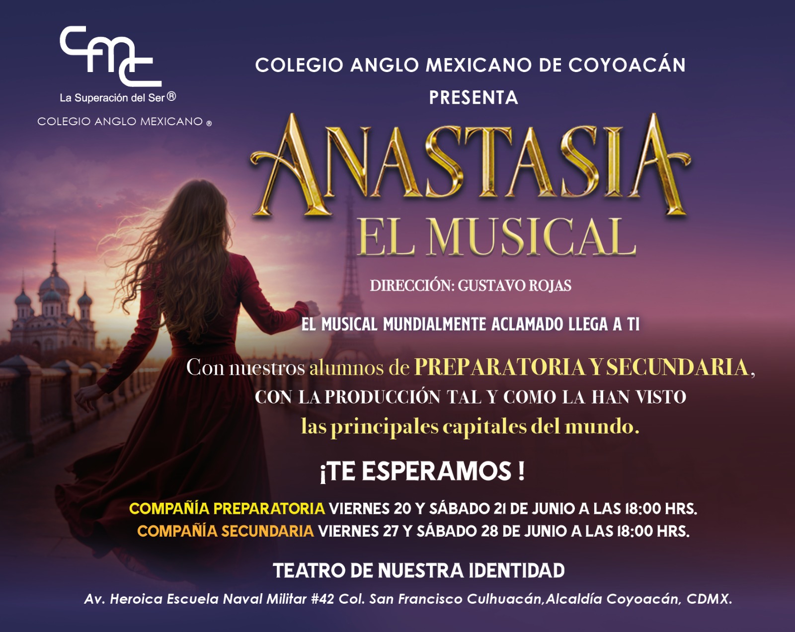 Anglo - ¡La Historia de Anastasia Llega al Colegio Anglo Mexicano de ...