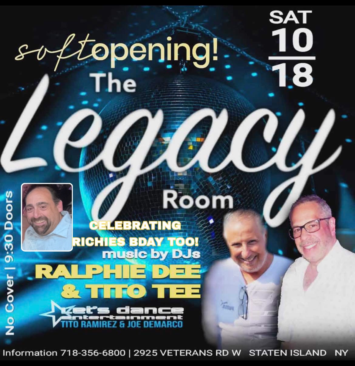 THE LEGACY ROOM🌟SOFT OPENING