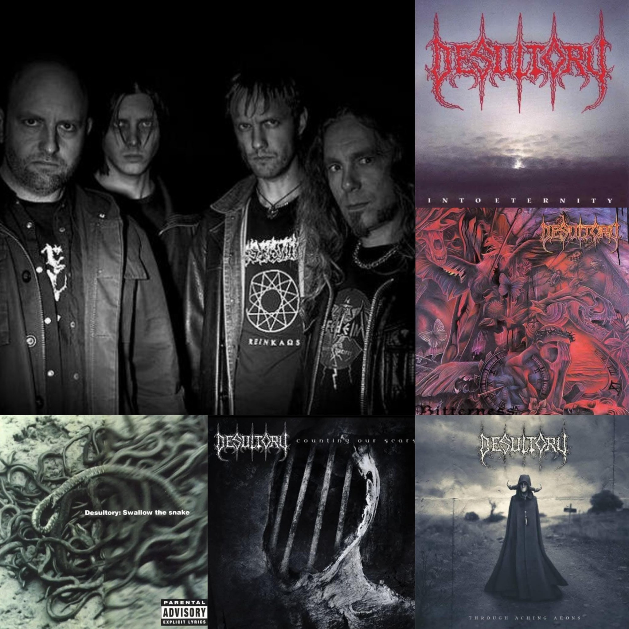 Desultory Swedish death metal band discography review